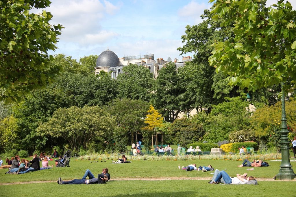 Espace vert Paris