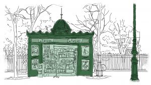 Kiosque à presse parisien - Groupe écologiste de Paris
